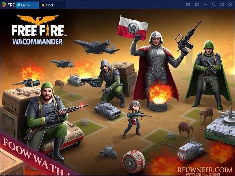 Free Fire War Commander Download Screen